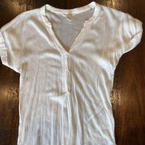Gauzy H&M White Blouse in Sz.6